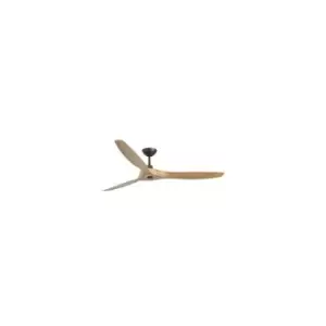 Faro Morea Ceiling Fan 152cm Clear Brown 3 Blades