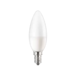 Philips CorePro LED 7W-60W SES E14 B38 2700K Frosted Bulb - Warm White - 31296800