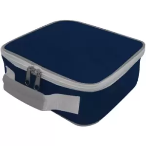 Shugon Sandwich Lunchbox (4 Litres) (One Size) (Navy/Light Grey) - Navy/Light Grey