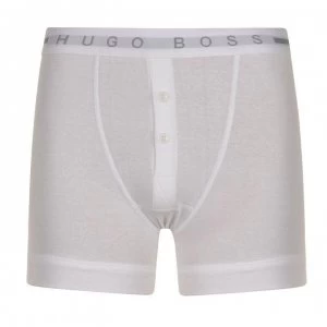 Hugo Boss Logo Band Boxer Briefs White Size L Men