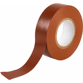 Ultratape - Brown PVC Electrical Insulating Tape 19mm x 20m