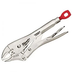 Milwaukee Locking Plier 4932471725 Forged Alloy Steel Silver