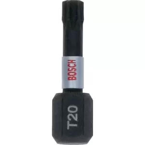 Bosch Impact Control Torsion Torx Screwdriver Bits T20 25mm Pack of 25