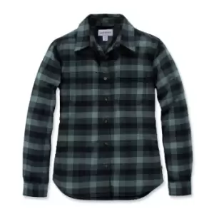 Carhartt Womens Hamilton Flannel Cotton Shirt M - Bust 36-37' (91-94cm)