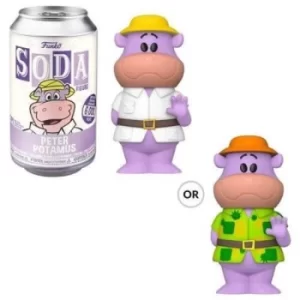 Hanna Barbara Peter Potamus Vinyl Soda Figure in Collector Can