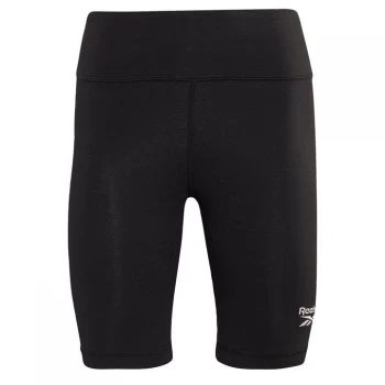 Reebok Identity Fitted Logo Shorts Womens - Black