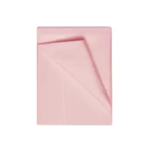 Egyptian Cotton 400 Thread Count Double Flat Sheet Blush