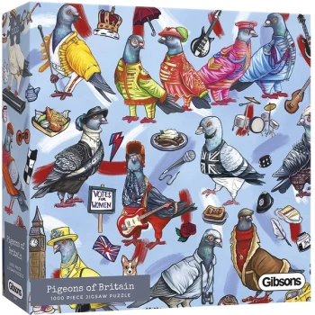 Pigeons of Britain Jigsaw Puzzle - 1000 Pieces