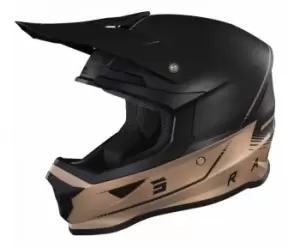 SHOT Furious Raw 3.0 Black Bronze Matt Offroad Helmet L