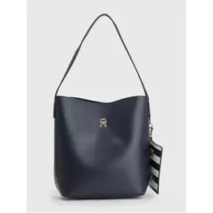 Tommy Hilfiger Iconic Tommy Bucket Bag - Blue