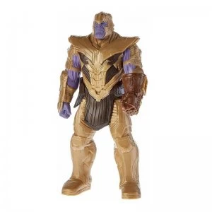 Marvel Avengers Titan Hero Series Blast Gear Deluxe Thanos Action...