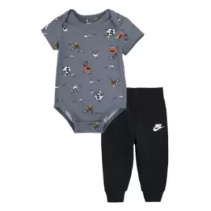 Nike Emoji Bodysuit Set Baby Boys - Black