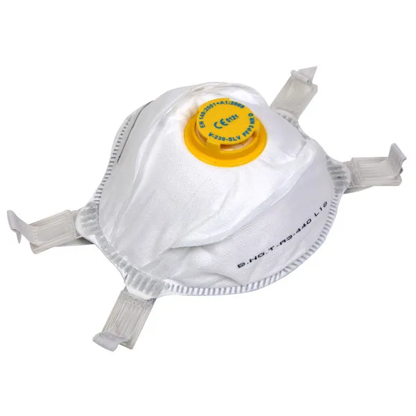 Worksafe 9334/3 Cup Mask Valved FFP3 - Pack of 3