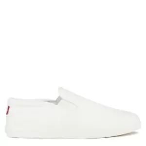 Levis Womens Decon Slip On Sneakers - White