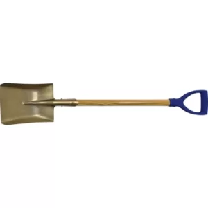 Spark Resistant Square Shovel 950MM O/A Al-Br