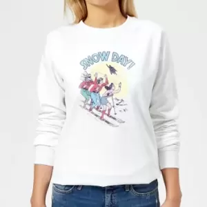 DC Snow Day! Womens Christmas Sweatshirt - White - S