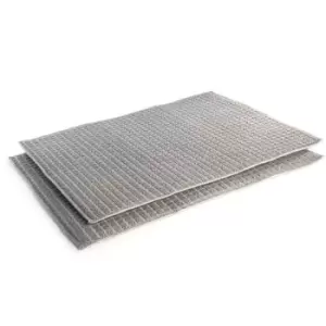 Grey Microfibre Drying Mats - Set of 2 Pukkr - Grey