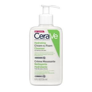 CeraVe Hydrating Cream-to Foam Cleanser 236ml