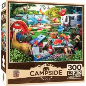 Masterpieces Puzzle Campside Little Rascals EZ Grip Puzzle 300 piece jigsaw puzzle