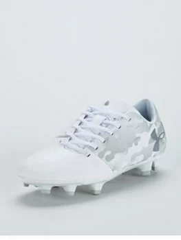 Urban Armor Gear Junior Spotlight Dl Firm Ground Football Boots White Size 5