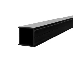 Universal Extension Profile for Sliding Hinged and Pentagonal Door Matt Black