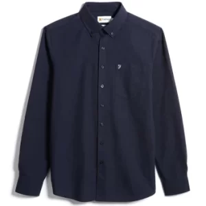 Farah Mens Drayton Shirt True Navy Medium