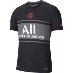 Nike Paris Saint Germain Match Third Shirt 2021 2022 - Black