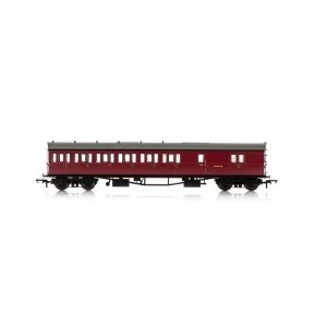 Hornby BR Collett 57' Bow Ended D98 W4949W Six Compartment Brake Third (Left Hand) Era 4 Model Train