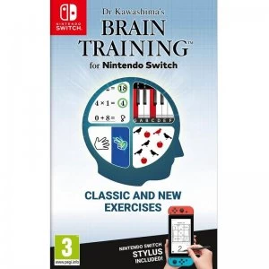 Dr Kawashimas Brain Training Nintendo Switch Game