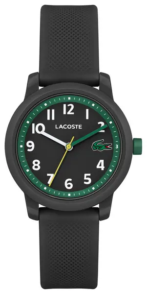 Lacoste Lacoste Kids Black Silicone Strap Watch