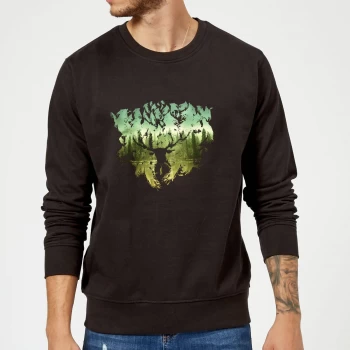 Harry Potter Patronus Lake Sweatshirt - Black - M