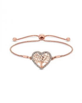 Jon Richard Heart Tree Of Life Bracelet