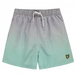 Lyle and Scott & Scott Ombre Swimshorts - Cloud Blue