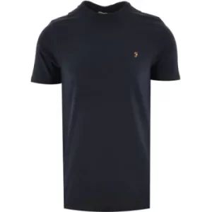 Farah Navy Danny Short Sleeve T Shirt