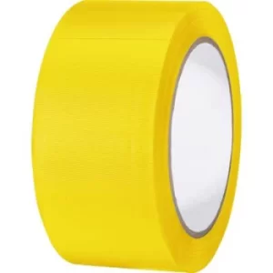 TOOLCRAFT 832450G-C 832450G-C PVC tape Yellow (L x W) 33 m x 50 mm