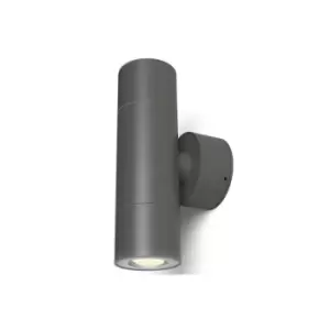 4LITE Die-Cast Aluminium Bi-Directional Outdoor GU10 Wall Light