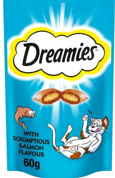 Dreamies Salmon Cat Treats 60g