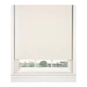 Thermal Blackout Cream 60cms Wide Straight Edged Roller Blind