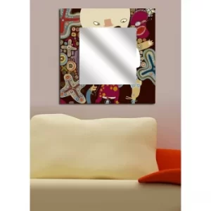 MA-3 Multicolor Abstract Decorative Mirror