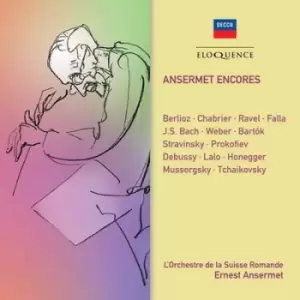 Ansermet Encores Berlioz/Chabrier/Ravel/Falla/JS Bach/Weber/ by Ernest Ansermet CD Album