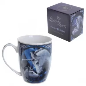 Unicorn and Foal New Bone China Mug