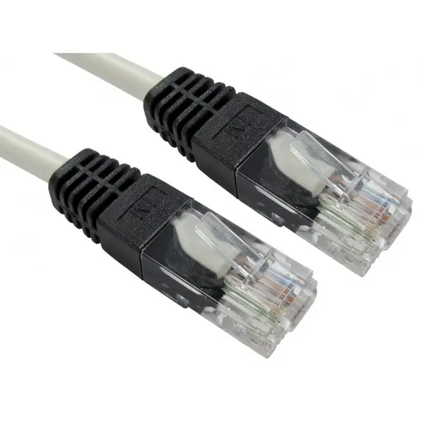 Cables Direct 5m CAT6 Crossover Cable (Grey)