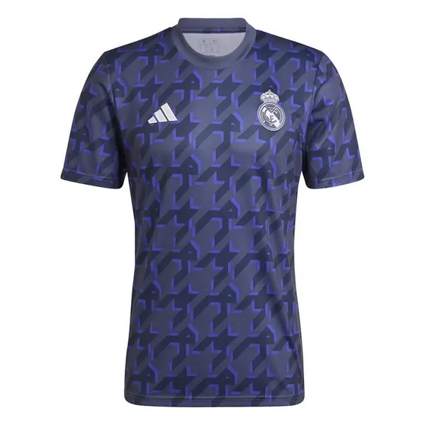 adidas Real Madrid Pre Match Jersey 2023 2024 Adults - Blue S