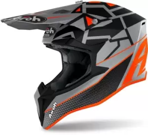 Airoh Wraap Mood Motocross Helmet, orange, Size XL, orange, Size XL