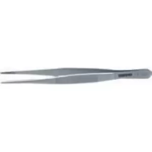 Teng Tools TW1160 Precision Straight Serrated Stainless Steel Tweezers - 160mm