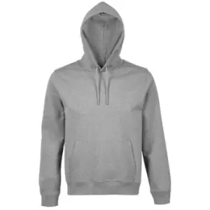 NEOBLU Mens Nicholas French Terry Hoodie (M) (Grey Marl)