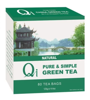 Herbal Health QI Green Tea Pure & Simple - 80 Bags