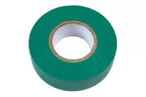 Connect 36890 Green PVC Insulation Tape 19mm x 20m - Pack 1