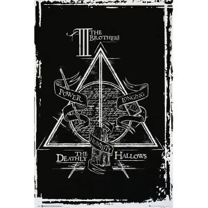 Harry Potter Deathly Hallows Graphic Maxi Poster