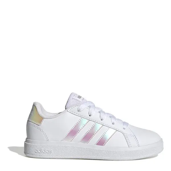 adidas Girls Grand Court Trainers Low Trainers 3 (35.5) White 06116701230